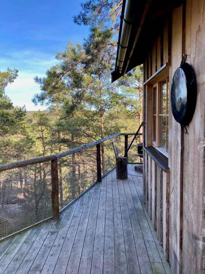 Tretopphytter Pa Grensen - Elghytta Med Robat Og Gjeddefiske Галден Екстер'єр фото